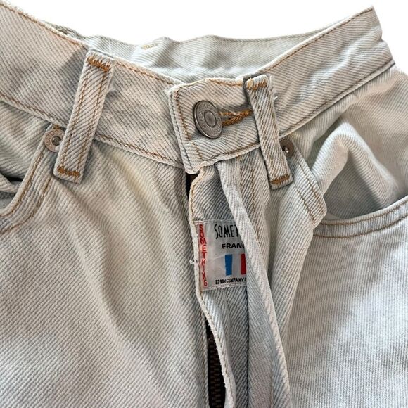 Vintage Edwin Something Made in France Hi Waisted Jeans - Picture 5 of 11